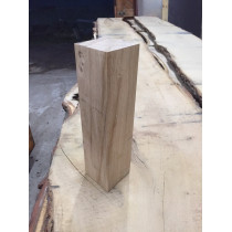Kantholz, Sparren, Balken, Eiche, rustikal, Vollholz, Tischbein, 50cm 10/10cm, verleimt, Handwerk, Bau